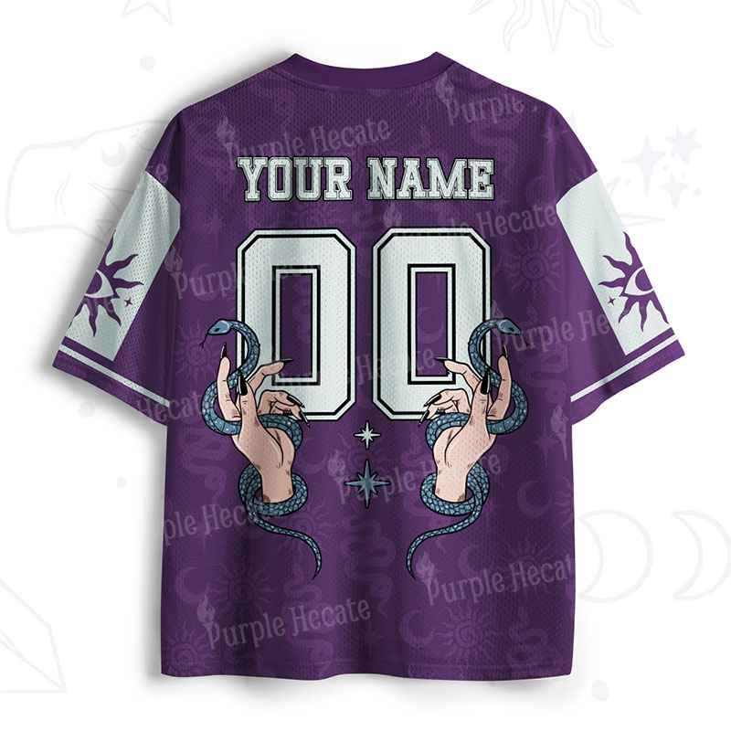 Personalized Purplehecate Stay Weird Mesh Jersey