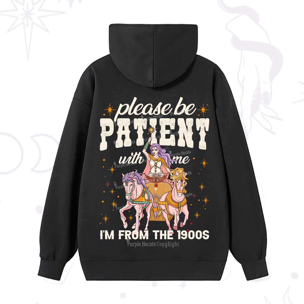 Purplehecate Please Be Patient With Me I'm From The 1900s Hoodie