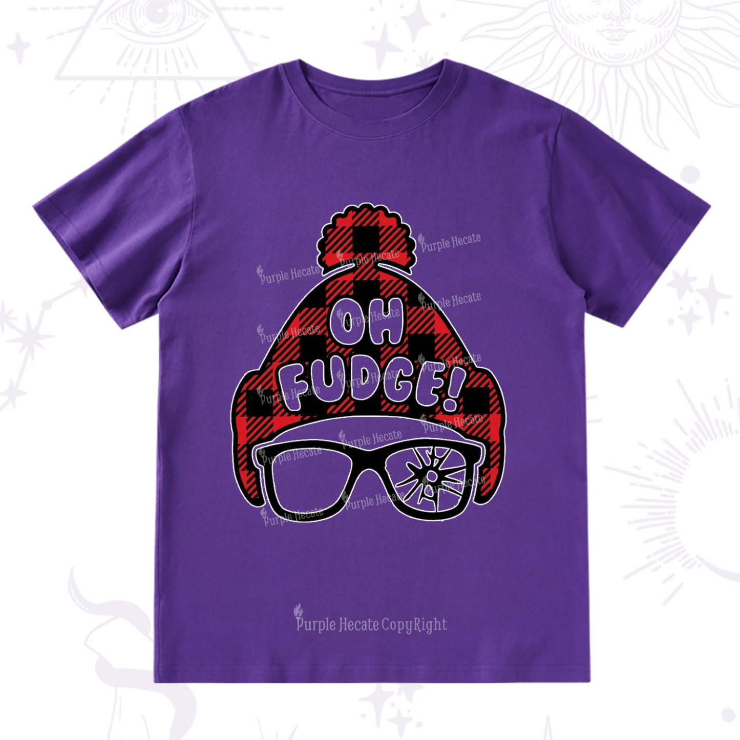 Purplehecate Oh Fudge Christmas T-Shirt