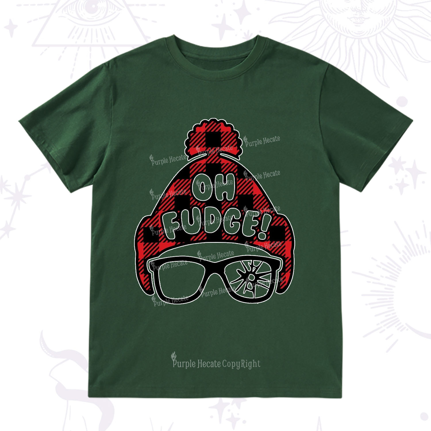 Purplehecate Oh Fudge Christmas T-Shirt