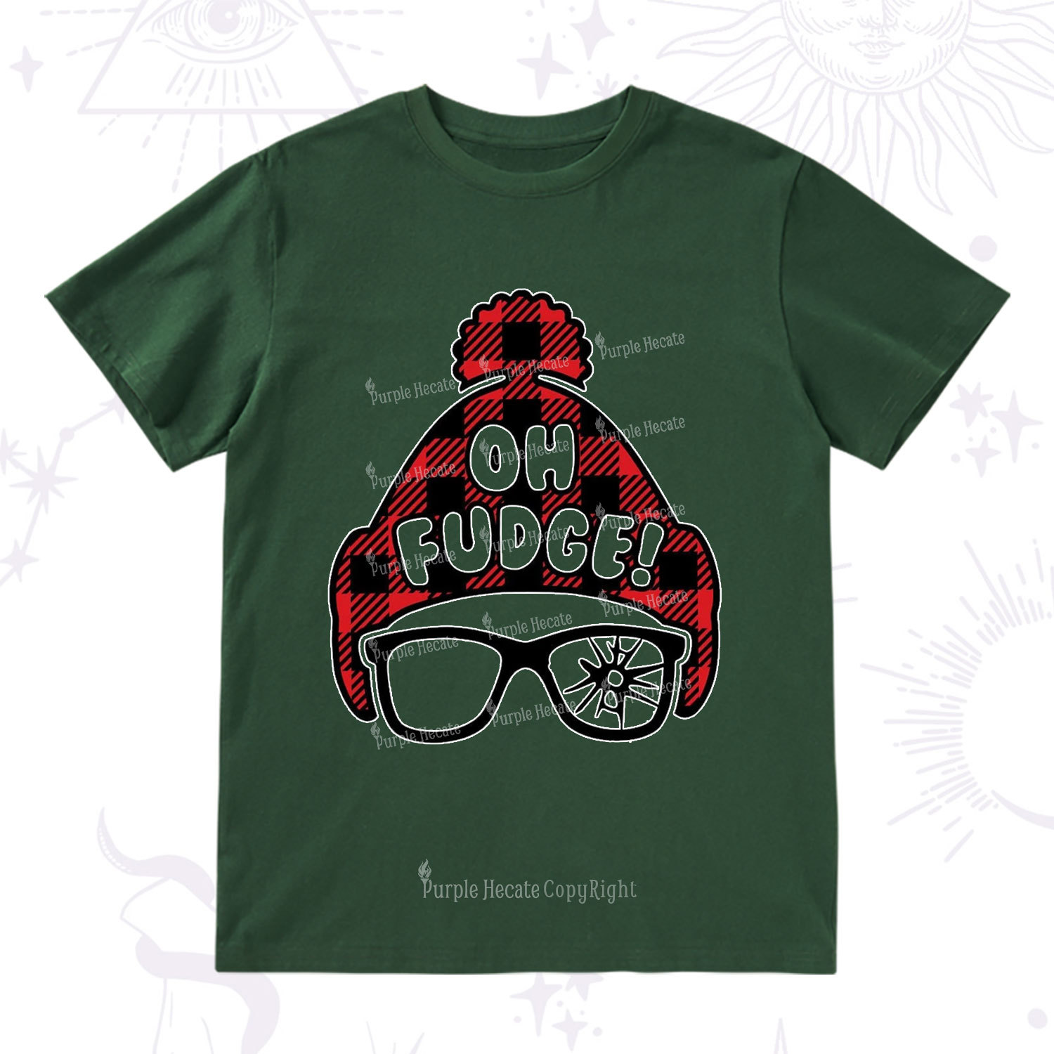 Purplehecate Oh Fudge Christmas T-Shirt