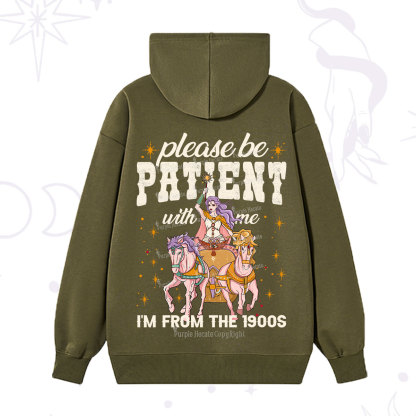 Purplehecate Please Be Patient With Me I'm From The 1900s Hoodie