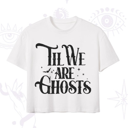 Purplehecate Til We Are Ghosts Crop T-Shirt