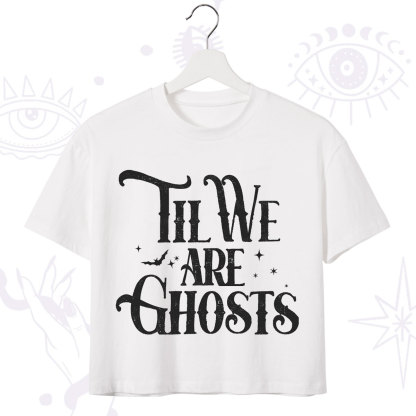 Purplehecate Til We Are Ghosts Crop T-Shirt