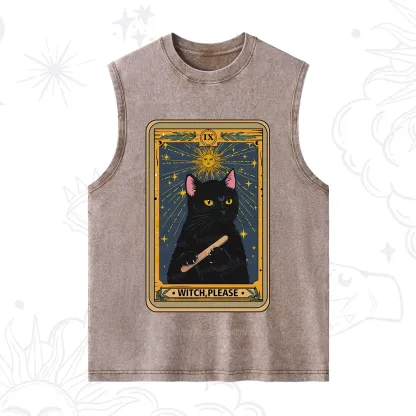 Purplehecate The Witch Please Tarot Washed Tank