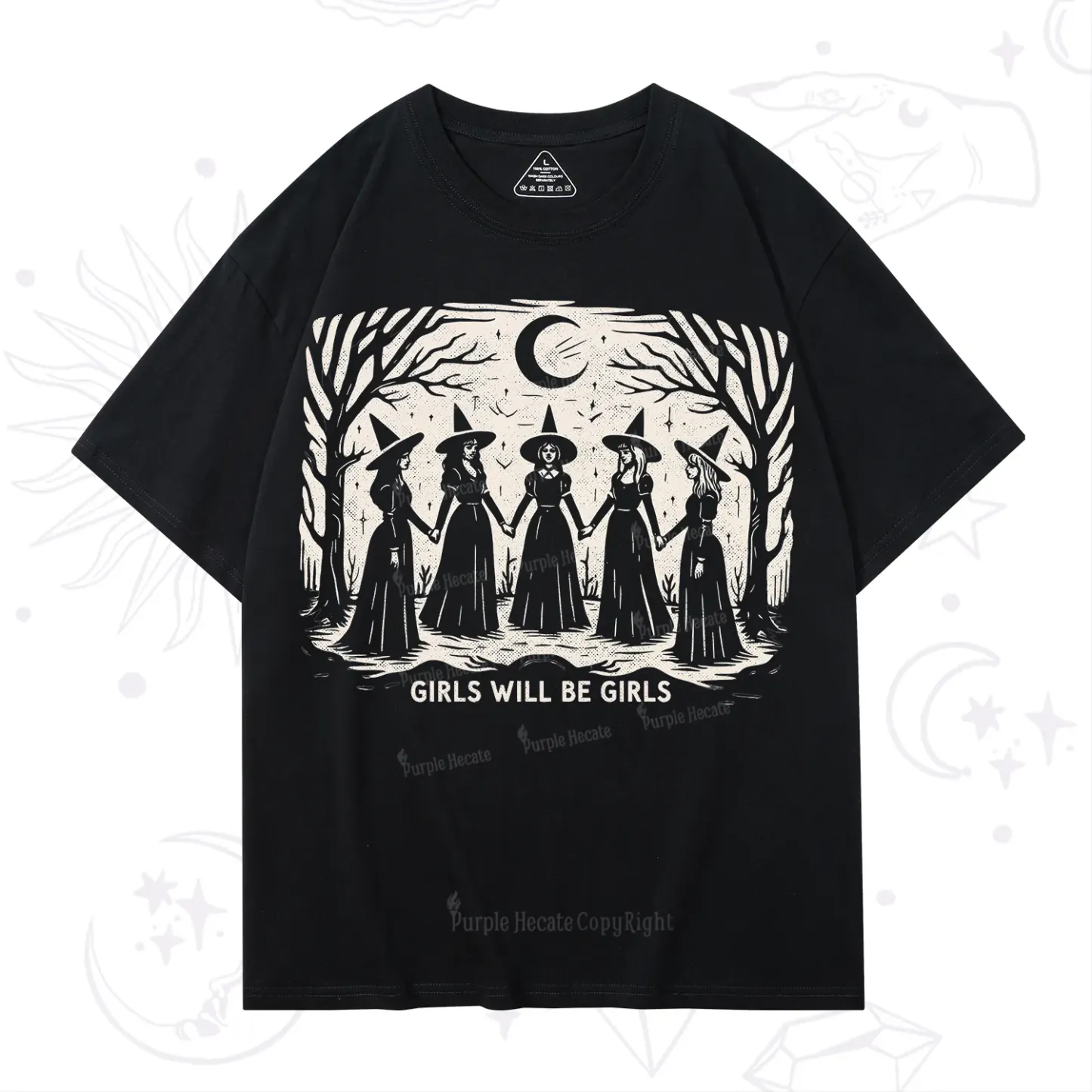 Purplehecate Girls Will Be Girls T-Shirt