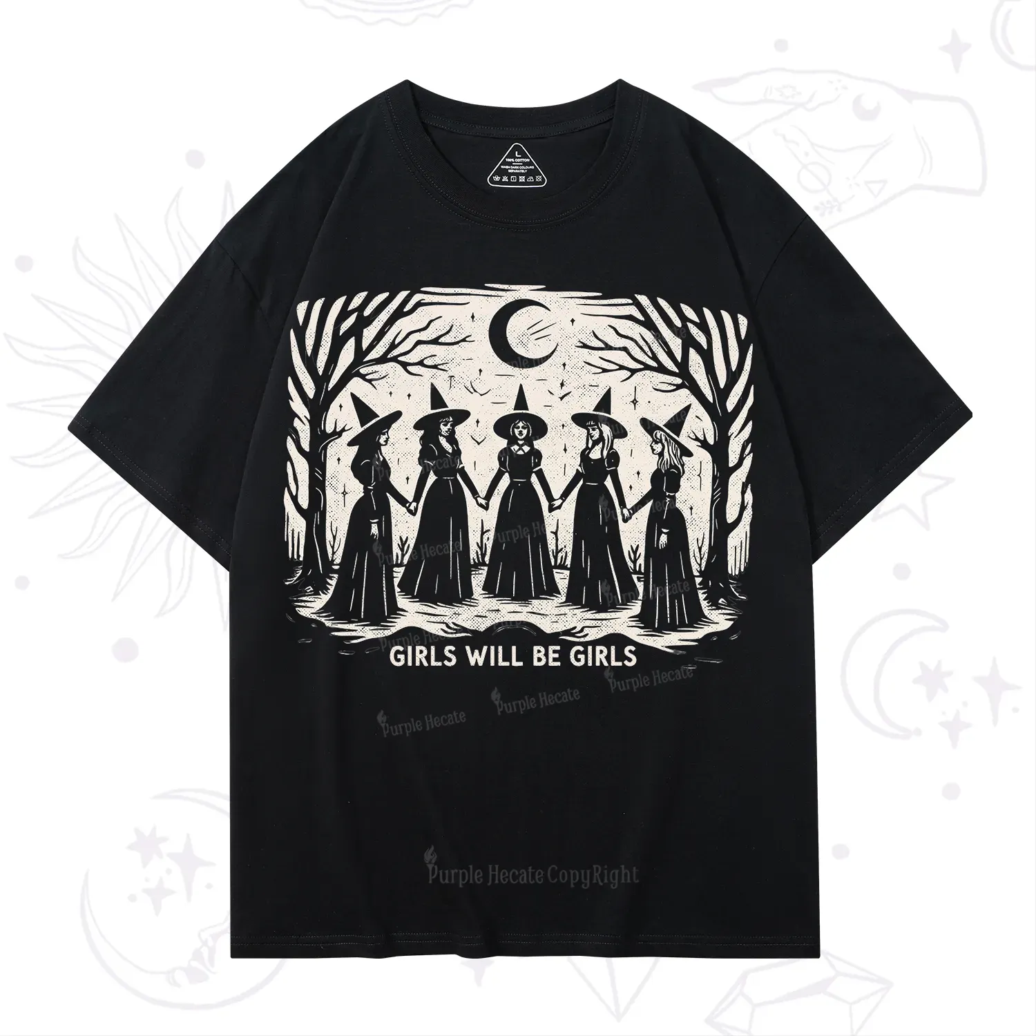 Purplehecate Girls Will Be Girls T-Shirt