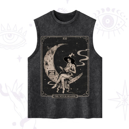 Purplehecate The Witch Reader Washed Tank