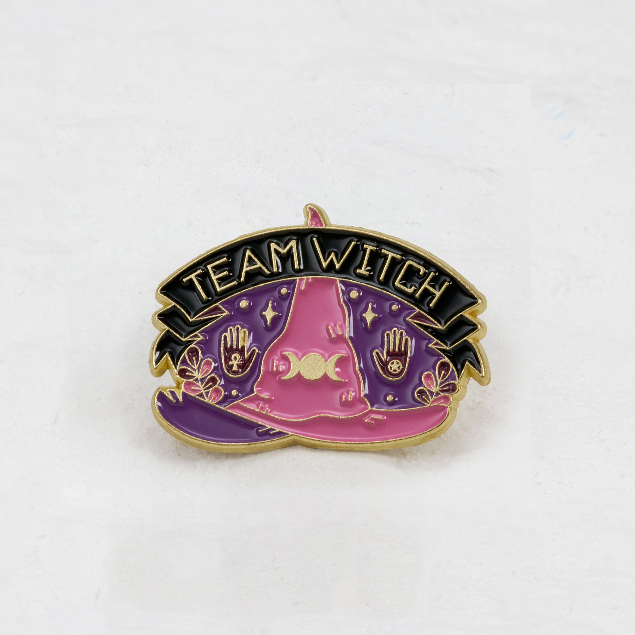 Purplehecate Team Witch Pin