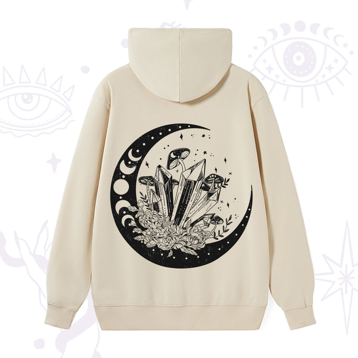 Purplehecate Moonshine and Crystal Hoodie