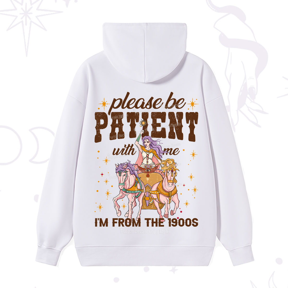 Purplehecate Please Be Patient With Me I'm From The 1900s Hoodie