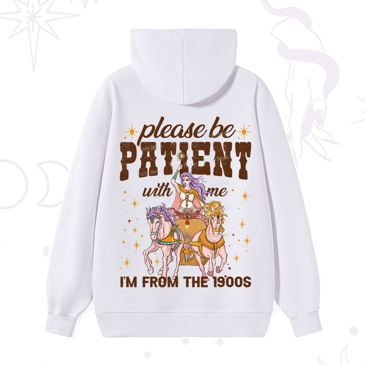 Purplehecate Please Be Patient With Me I'm From The 1900s Hoodie