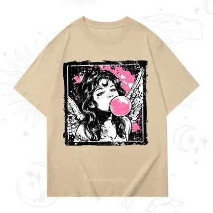 Purplehecate Grunge Angel with Bubblegum T-Shirt