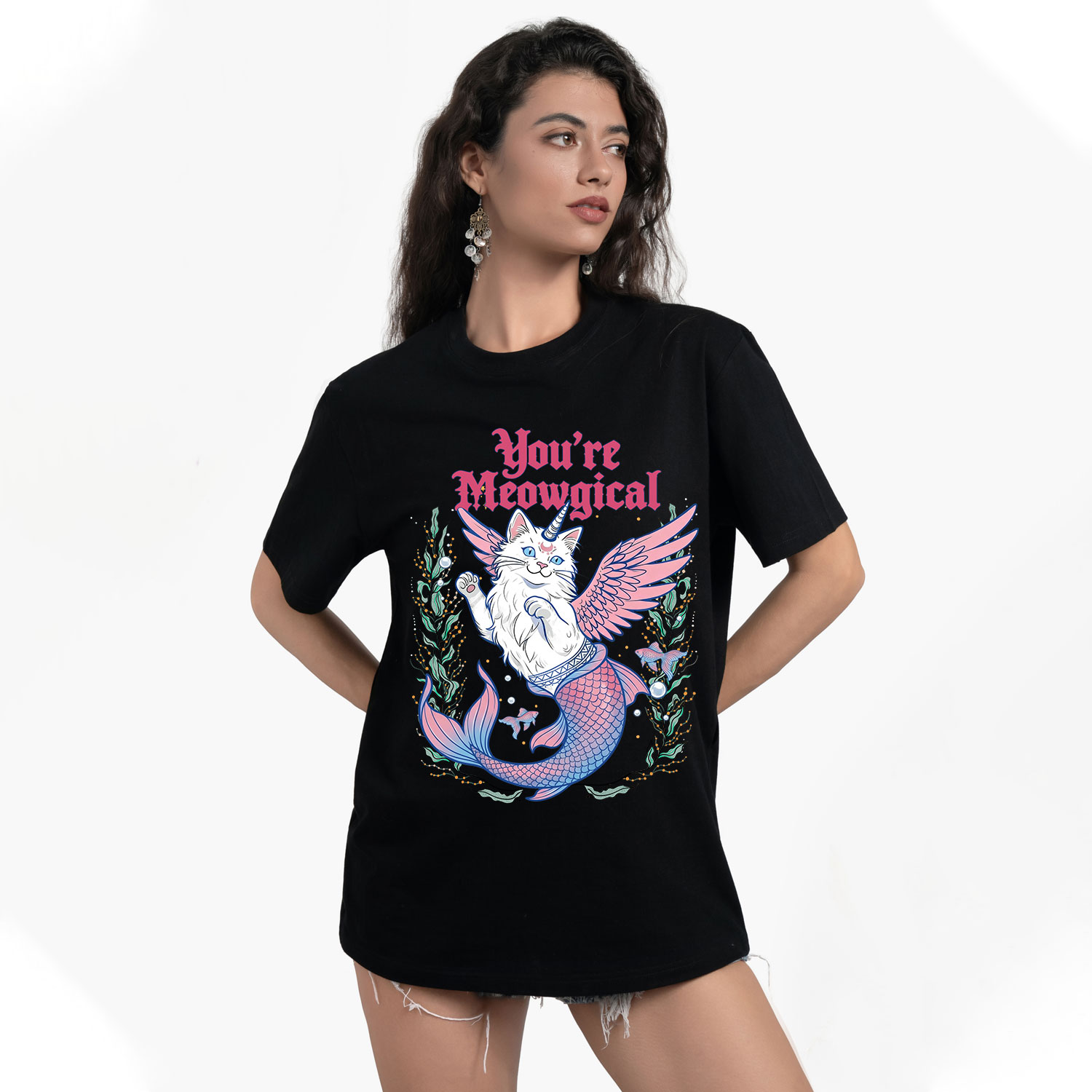 Purplehecate You're Meowgical T-Shirt