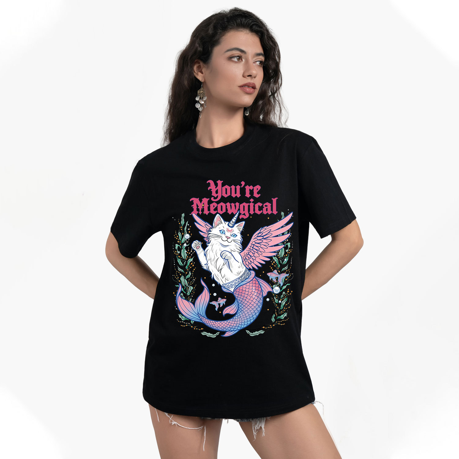 Purplehecate You're Meowgical T-Shirt