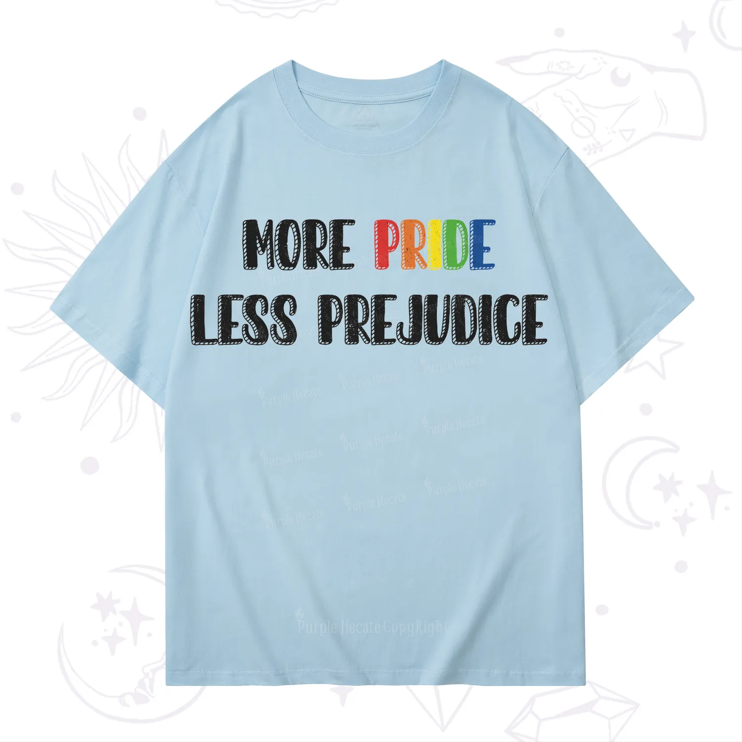 Purplehecate More Pride Less Prejudice T-Shirt