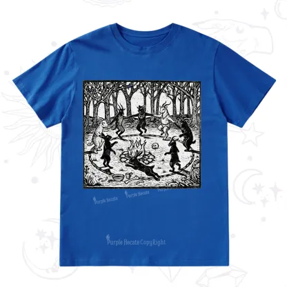 Purplehecate Woodland Rites of the Black Goat T-Shirt