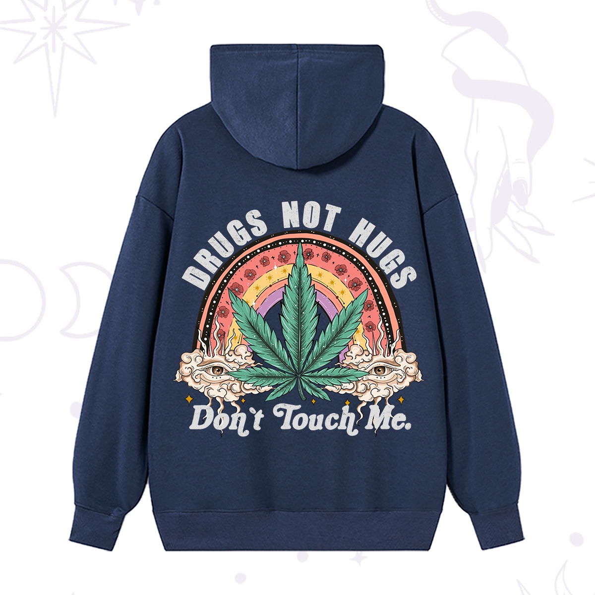 Purplehecate Drugs Not Hugs Hoodie