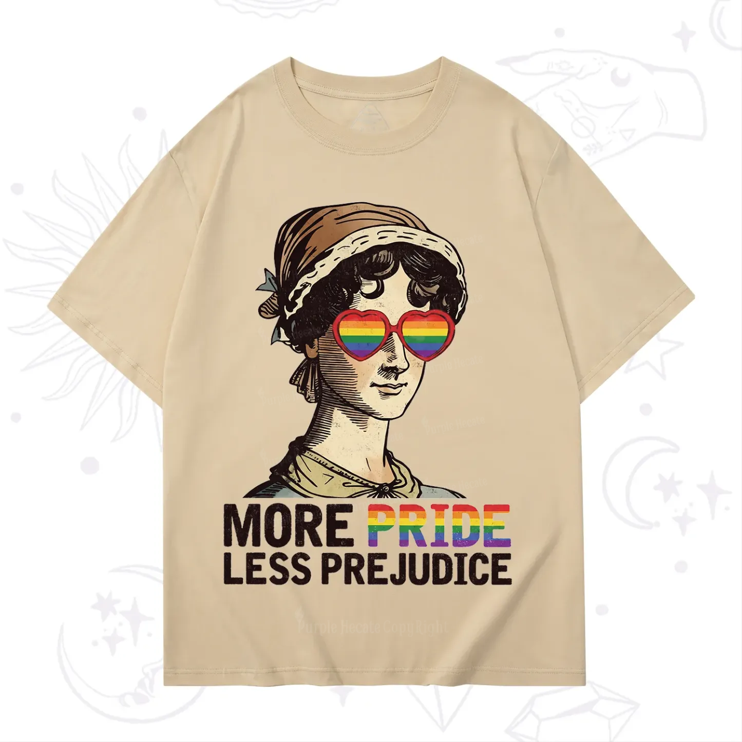 Purplehecate More Pride Less Prejudice T-Shirt