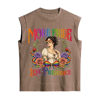 Purplehecate More Pride Less Prejudice Pride Vintage Washed Tank