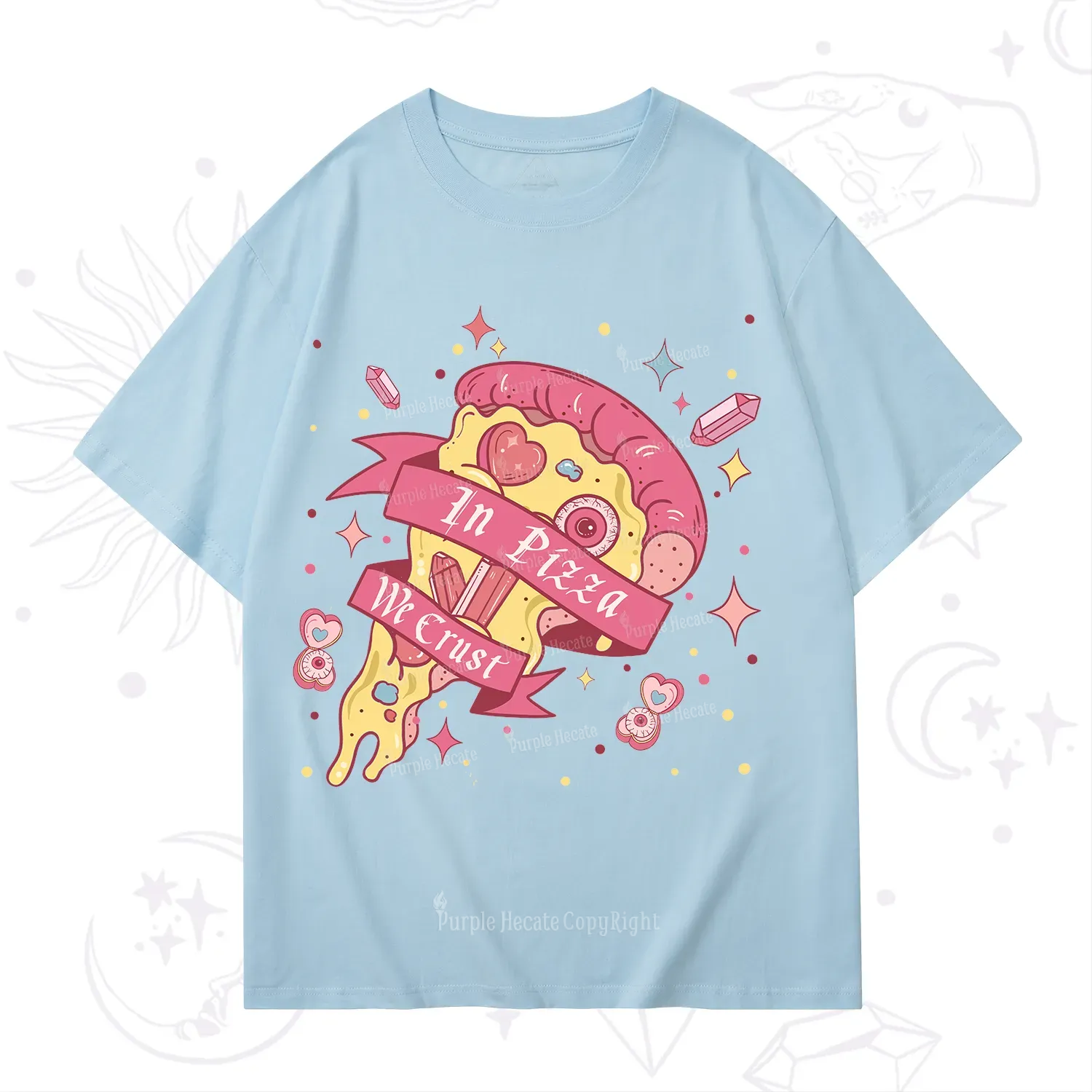Purplehecate In Pizza We Crust Valentine T-Shirt