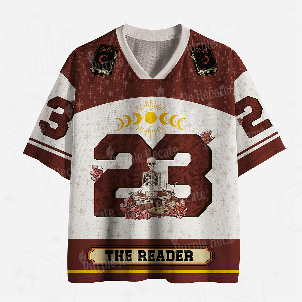 Purplehecate The Reader Guided by the Moon Mesh Jersey