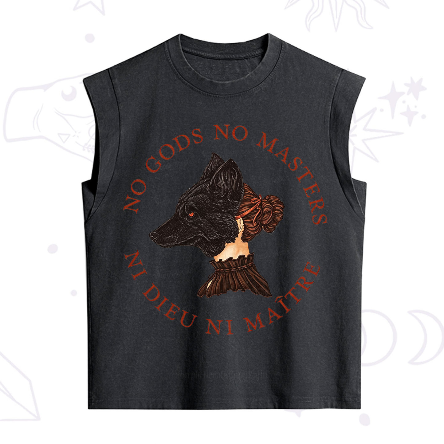 Purplehecate No Gods No Masters Vintage Washed Tank