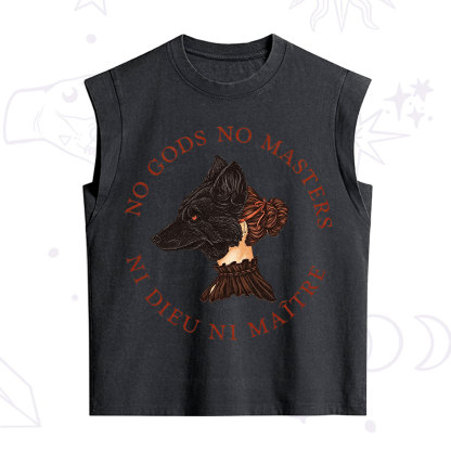 Purplehecate No Gods No Masters Vintage Washed Tank
