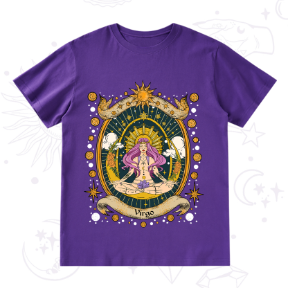 Purplehecate Virgo Radiance Zodiac T-Shirt