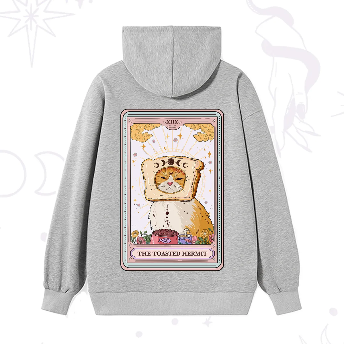Purplehecate The Toasted Hermit Tarot Hoodie