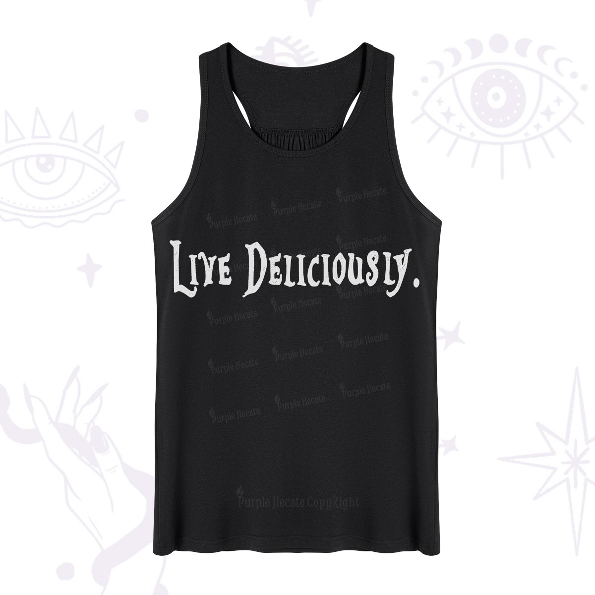Purplehecate Live Deliciously Tank