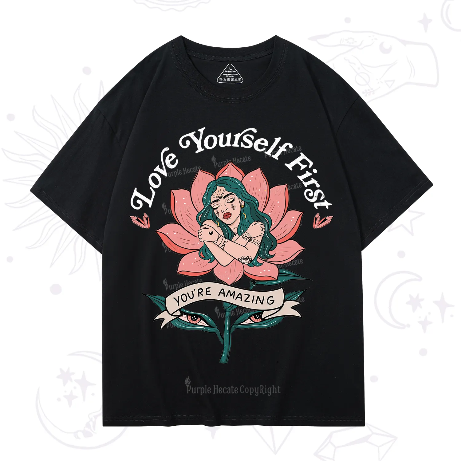 Purplehecate Love Yourself First T-Shirt