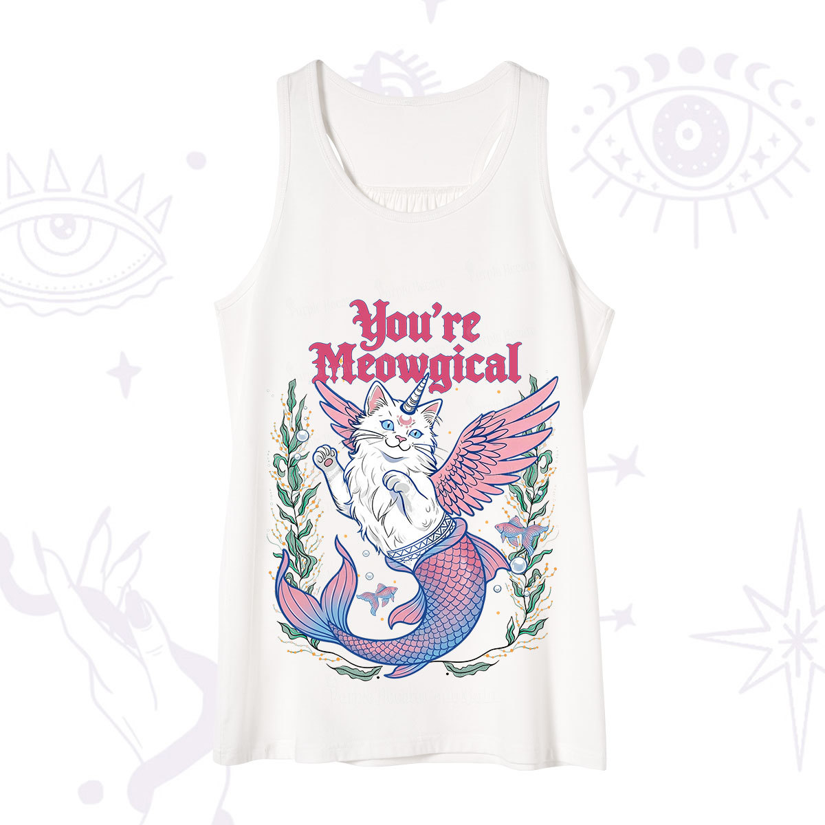Purplehecate You're Meowgical Tank