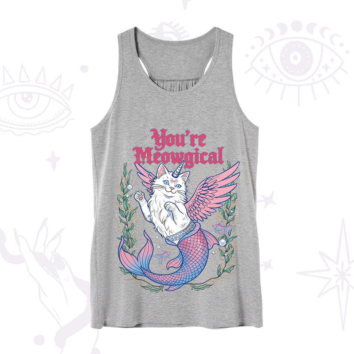 Purplehecate You're Meowgical Tank