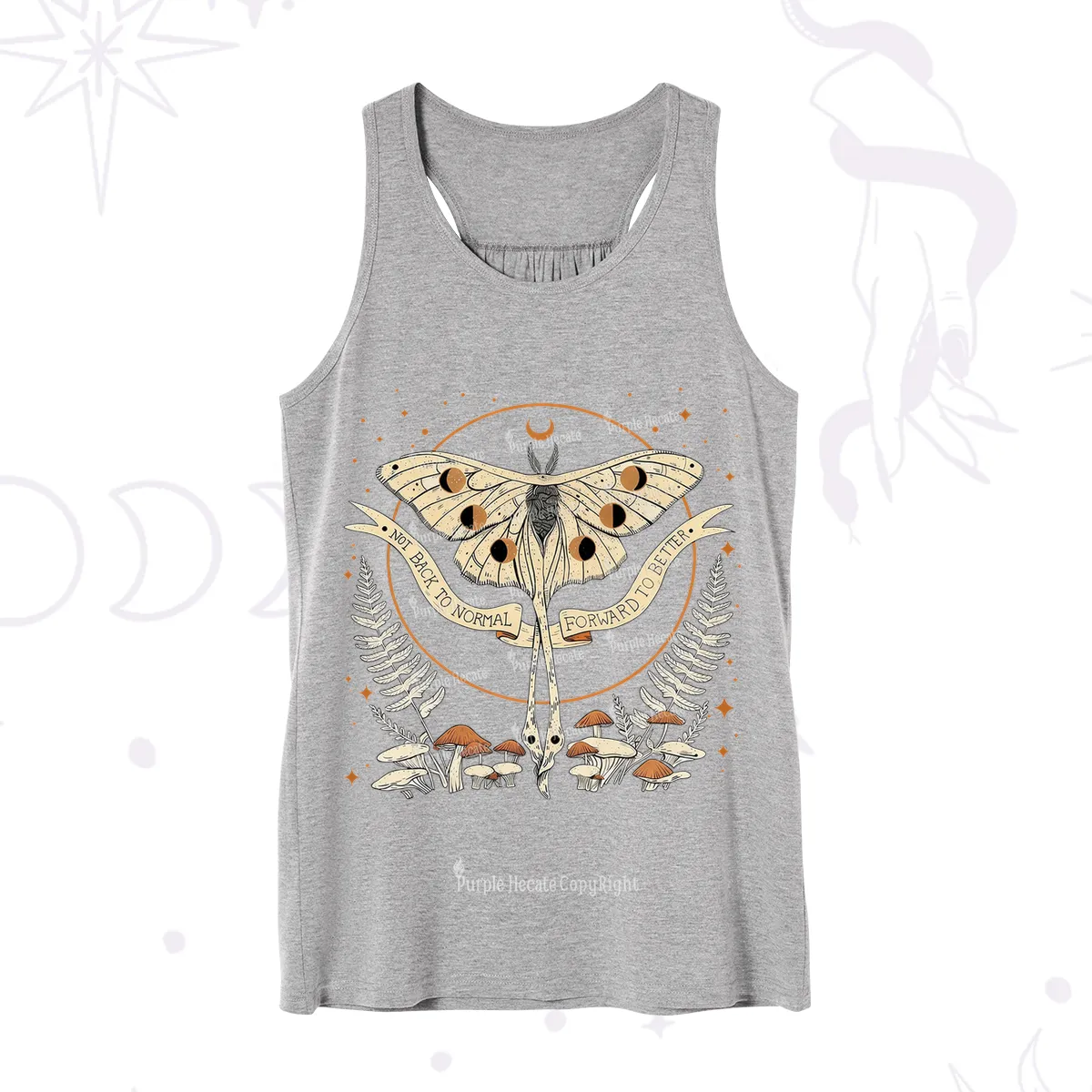 Purplehecate Celestial Moth Tank