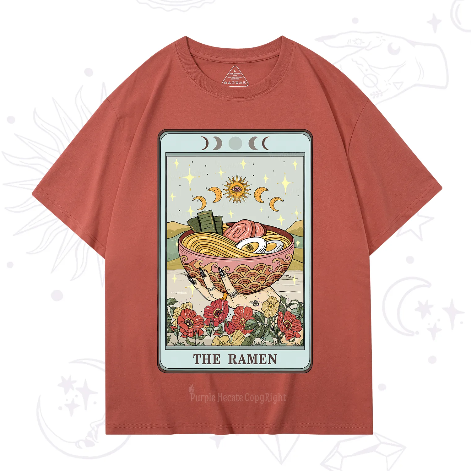 Purplehecate The Ramen Tarot T-Shirt