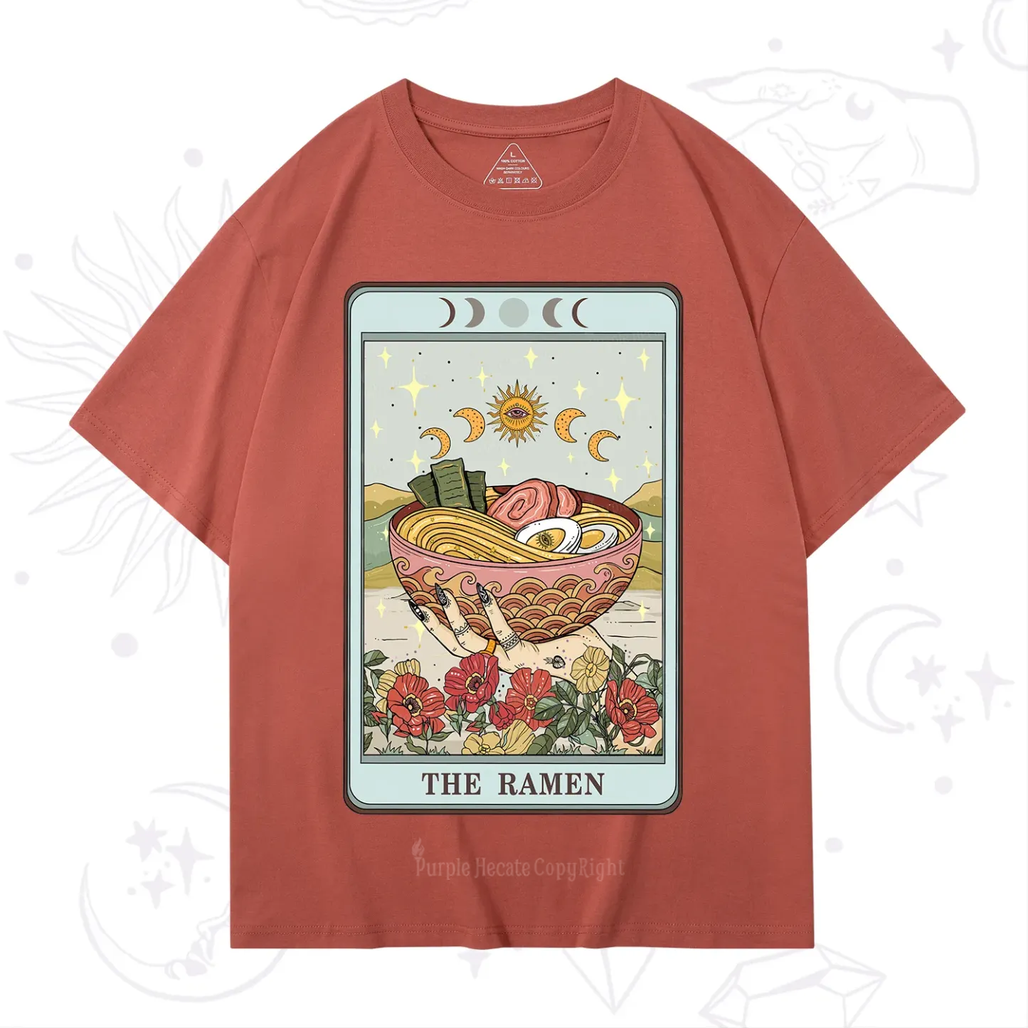 Purplehecate The Ramen Tarot T-Shirt
