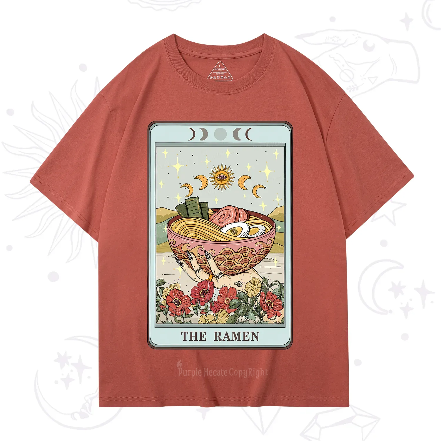 Purplehecate The Ramen Tarot T-Shirt