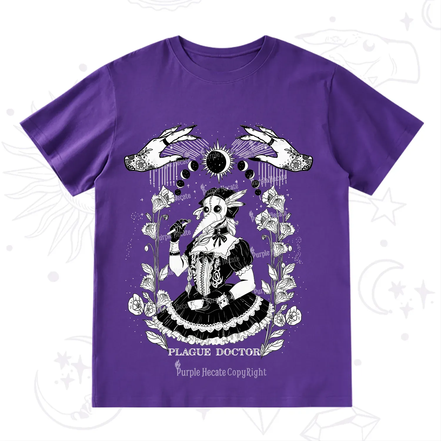 Purplehecate Plague Doctor T-Shirt