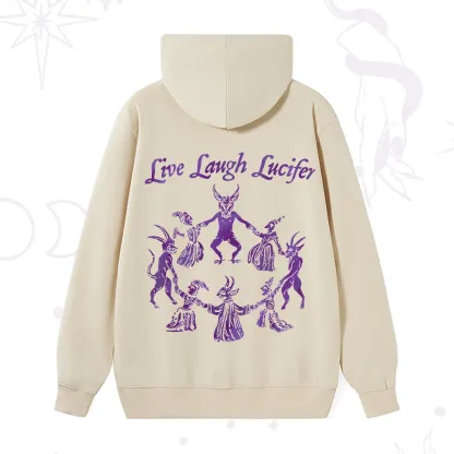Purplehecate Live Laugh Lucifer Satanic Hoodie