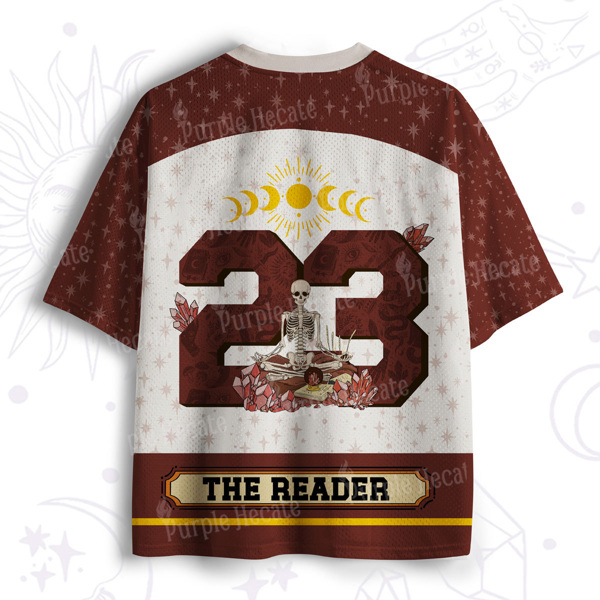 Purplehecate The Reader Guided by the Moon Mesh Jersey