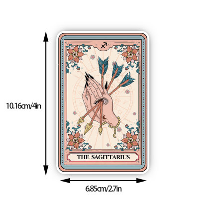 Purplehecate The Sagittarius Tarot Card Sticker