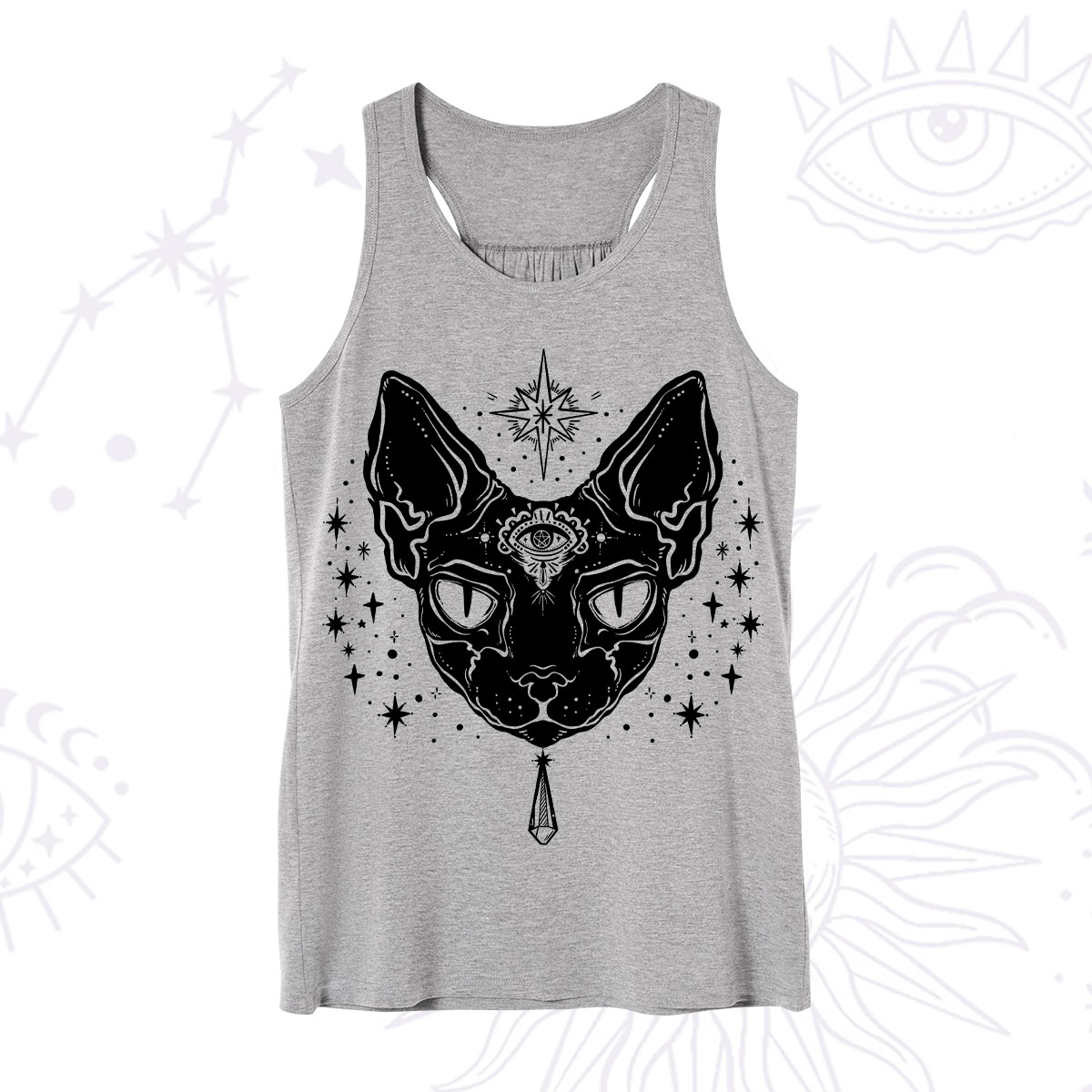 Purplehecate Three Eyed Sphynx Cat Tank