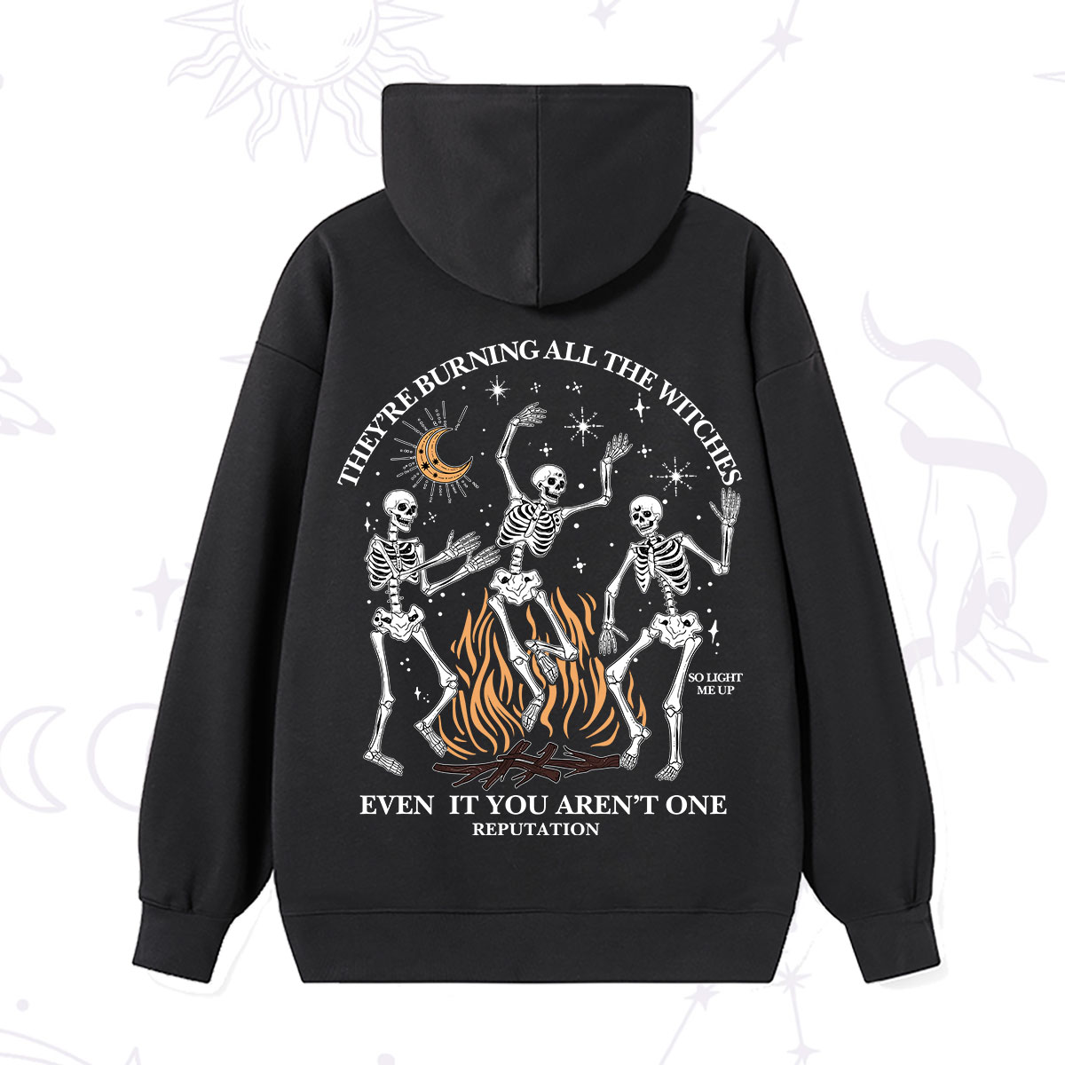 Purplehecate They're Burning All The Witches Even If You Aren't One Hoodie