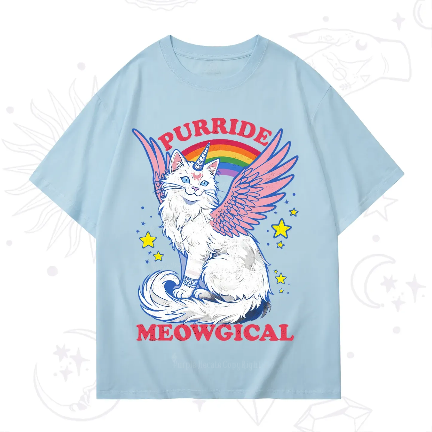 Purplehecate Purride Meowgical T-Shirt