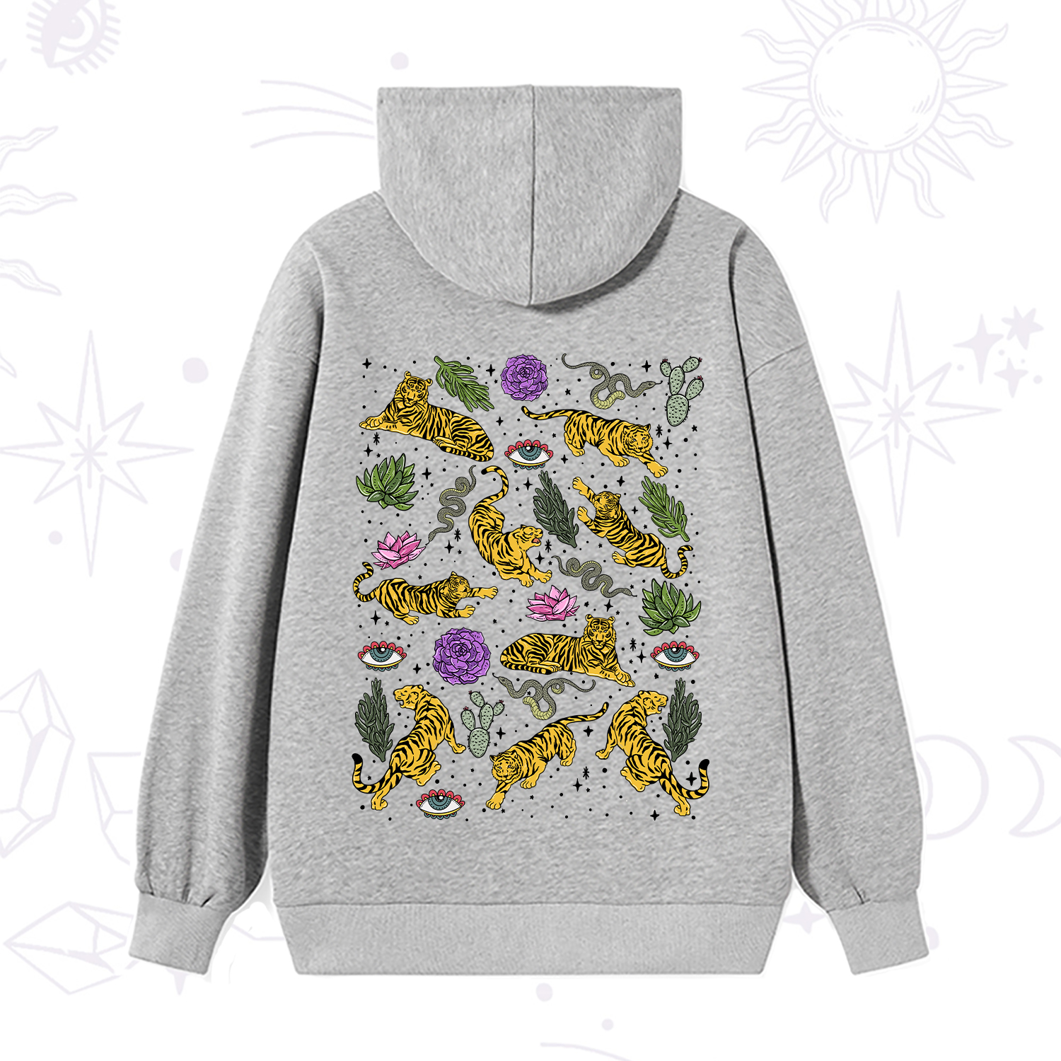 Purplehecate Desert Tiger Hoodie