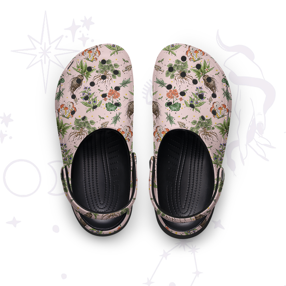 Purplehecate Magical Herbcraft Rubber Clogs