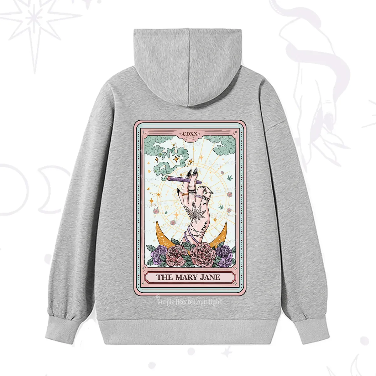 Purplehecate The Mary Jane Tarot Hoodie