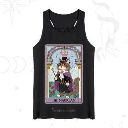 Purplehecate The Magician Cat Tarot Tank