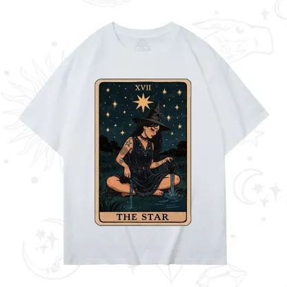 Purplehecate The Star Witch Tarot T-Shirt